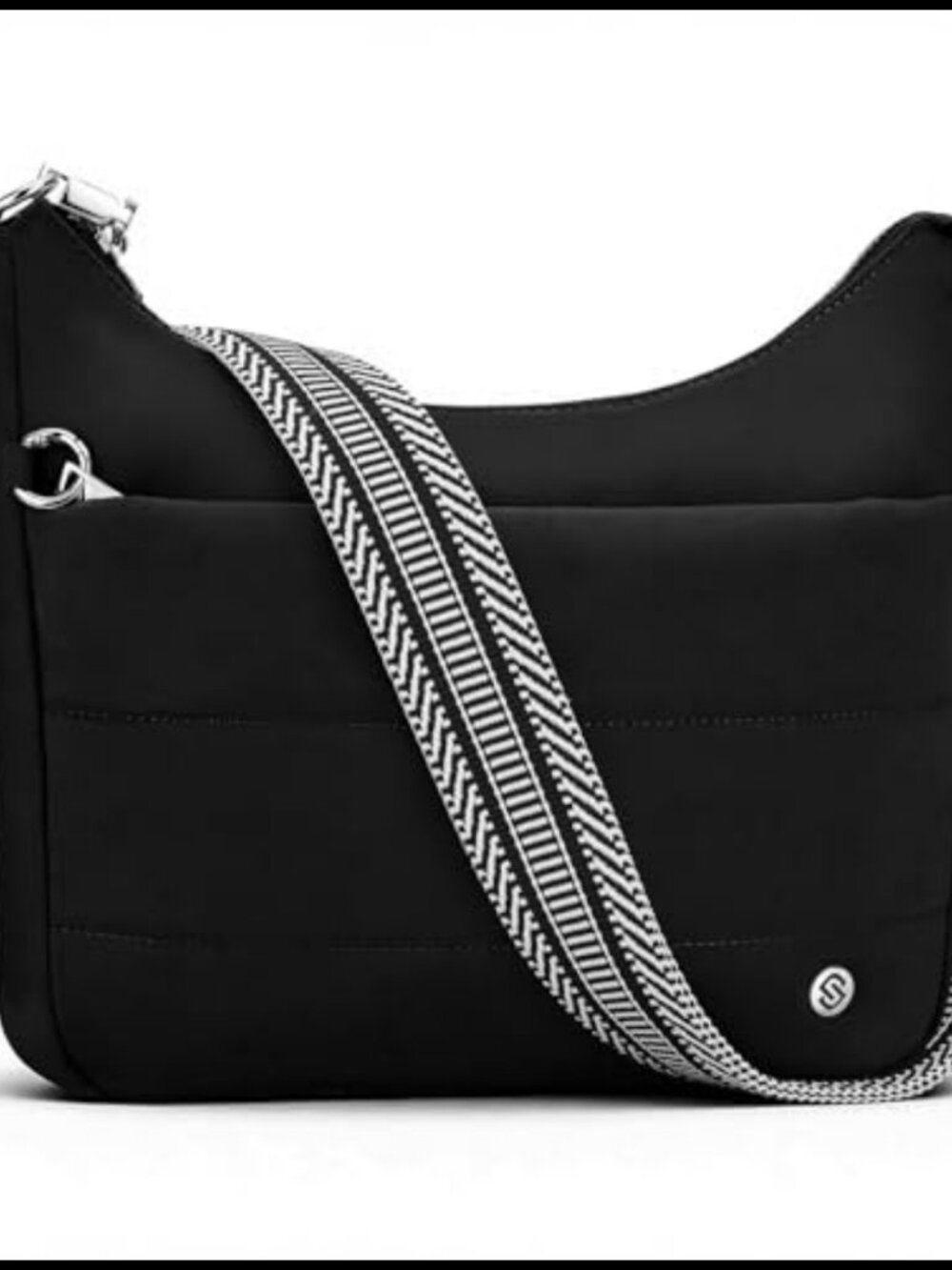 Anti Theft Crossbody Hobo Bag RFID Blocking Puffer Purse with Wallet